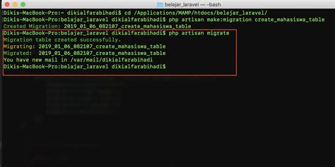php artisan migrate - SQLSTATE [HY000] [1045] Access denied for … - muktibox.com
