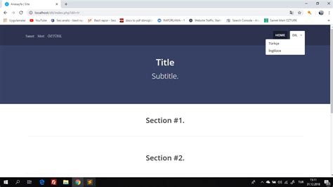 PHP Dil Sistemi Technopat Sosyal.