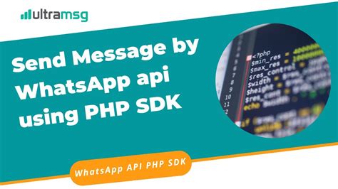 PHP kullanarak WhatsApp API ile Mesaj Gönder Ultramsg. 
