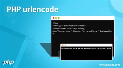 PHP urlencode