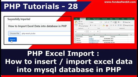 PHPExcel for Windows