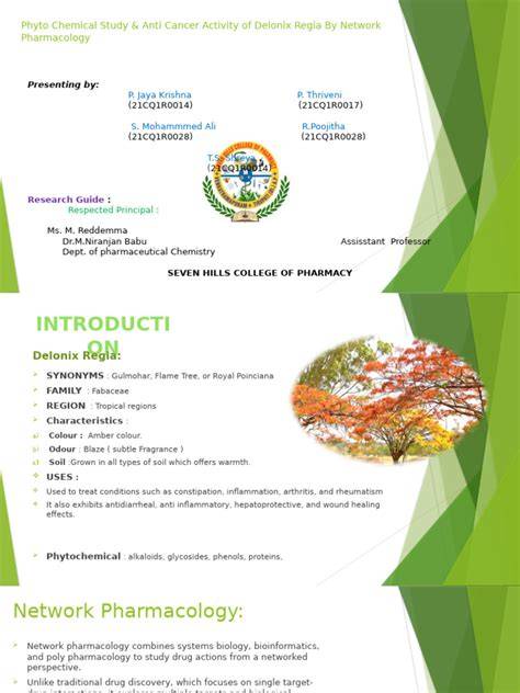 Phytochemical and pharmacological screening of Delonix regia: A brief ... - raincitystudios.com