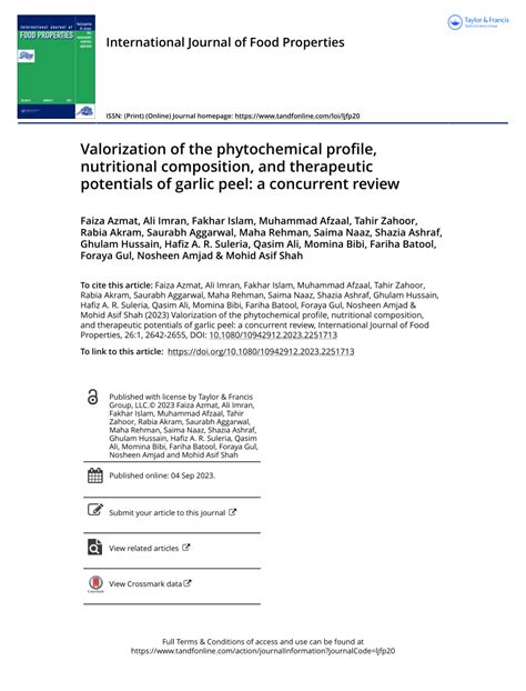 Phytochemical profile, therapeutic potentials, nutritional composition ... - muktibox.com