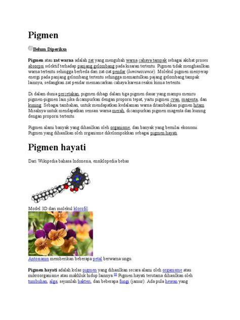 Pigmen hayati - Wikipedia bahasa Indonesia, … - raincitystudios.com