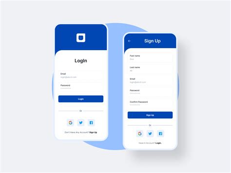 PIN Authentication App design, Code design, Mobile login