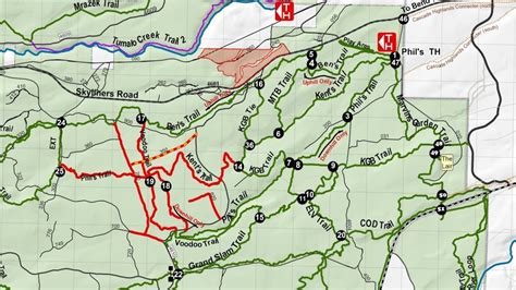 Pine Forest Trail Map | Trailforks - raincitystudios.com