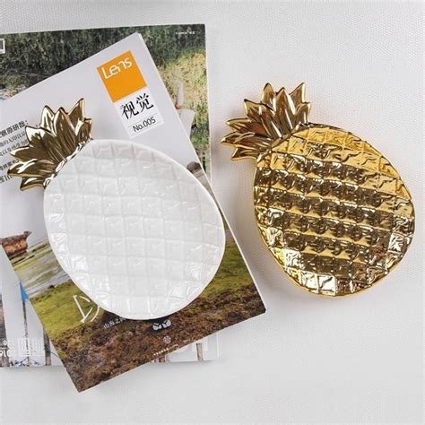 Pineapple plate / Piring nanas / Piring unik / Piring buah / piring ... - muktibox.com