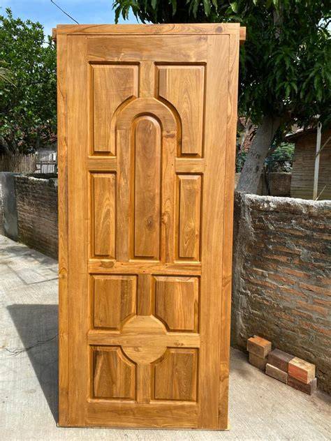 pintu utama kayu jati asli - Shop - raincitystudios.com