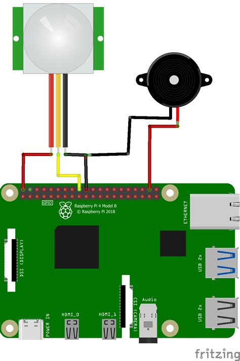 PIR Motion Sensor with Raspberry Pi Hackster.io