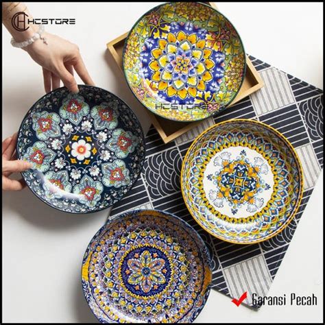 Piring Bohemian - Jual Piring Bohemian Terbaru Indonesia | Piring ... - muktibox.com