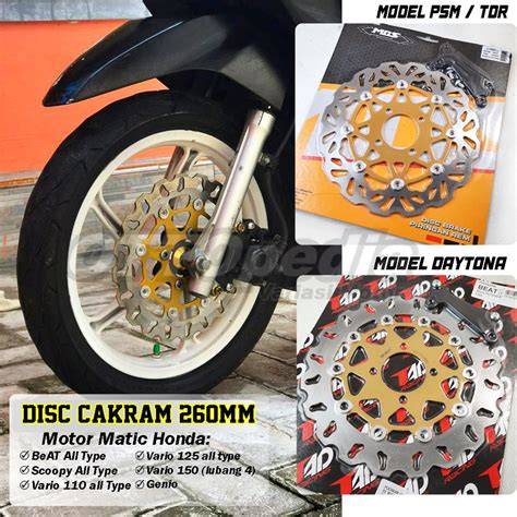 Piringan Cakram Keren untuk Honda Matic dengan Harga Miring - raincitystudios.com