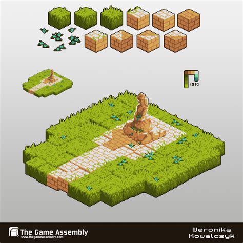 Pixel Art Isometric Tutorials - Lospec - muktibox.com