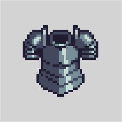 Pixel Art Plate Heavy Armor Video - Creative Market - muktibox.com