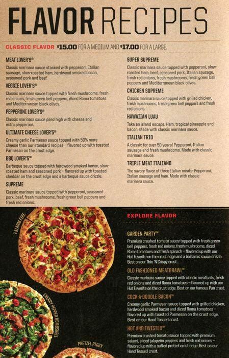 PIZZA HUT, MARYSVILLE - Menu, Prices & Restaurant Reviews