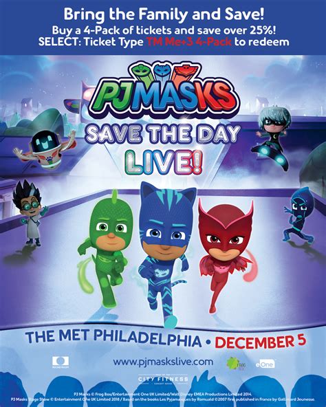 PJ Masks Live! December 5, 2024 @ The Met Philly - YouTube