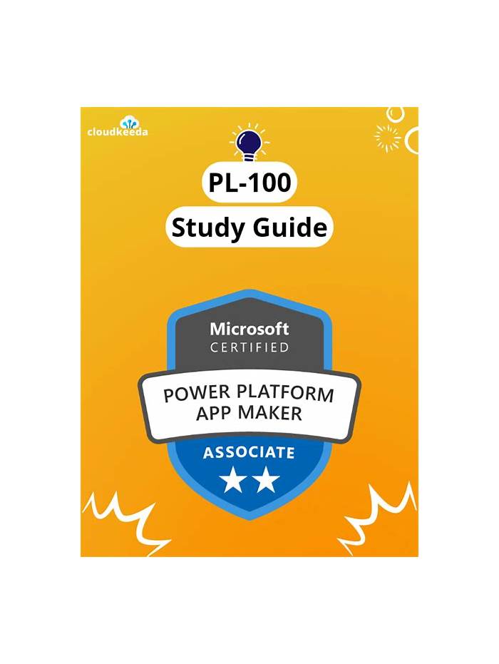 Valid PL-100 Study Guide