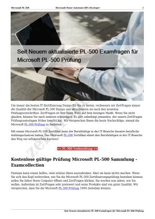 PL-500 Probesfragen