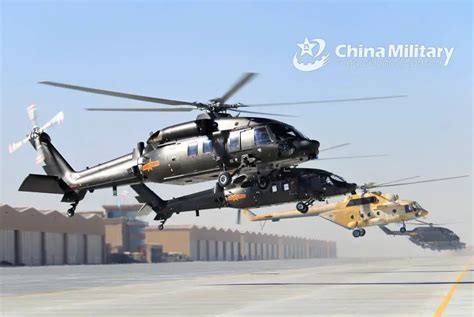 PLA Chinese army new helicopter with innovative design makes …