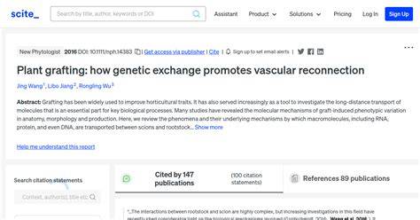 Plant grafting: how genetic exchange promotes vascular reconnection - raincitystudios.com