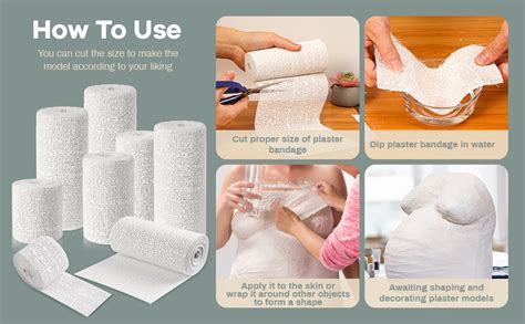 Plaster Cloth Bandages - Medical Grade Plaster - muktibox.com