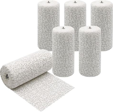 Plaster Cloth Gauze Plaster Bandage Roll Pack of 6 … - muktibox.com