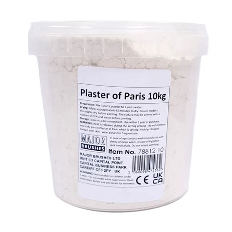 Plaster of Paris 10kg | Modelling | TTS - muktibox.com