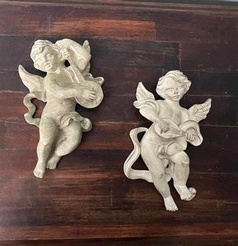 Plaster Wall Cherubs - Etsy - muktibox.com