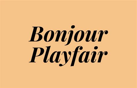 Playfair Display Serif Typography Elegant - muktibox.com