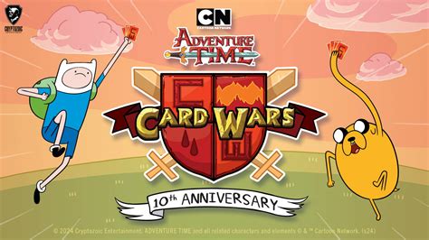 PLAYING CARD WARS FAMILY TIME Adventure Time.