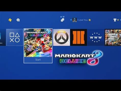 PLAYING MARIO KART 8 DELUXE ON PS4! - YouTube