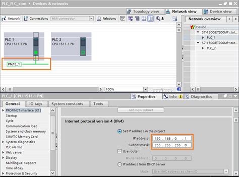 PLC to PLC Communication using S7 Connection PUT