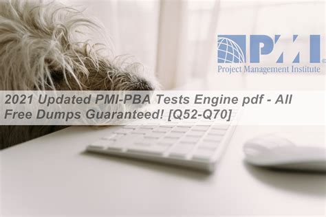 PMI-PBA Certification Dumps