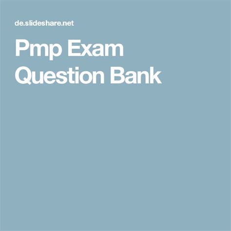 PMP Originale Fragen