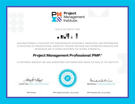 PMP Unterlage