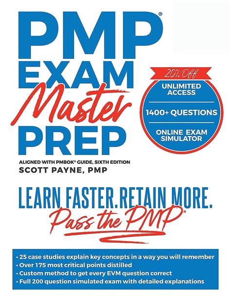 Download Pmp Exam Master Prep Learn Faster Retain More Pass The Pmp Exam Sixth Edition By Scott Payne