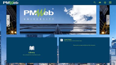 PMWeb University - comprehensive, on-demand, virtual training