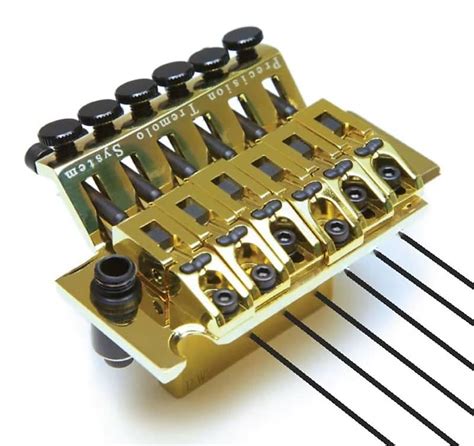 PN-0080-G0 : Ghost LB63 FLoyd Rose Style Bridge - Gold