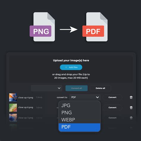 PNG to PDF Convert PNG to PDF online for easy sharing