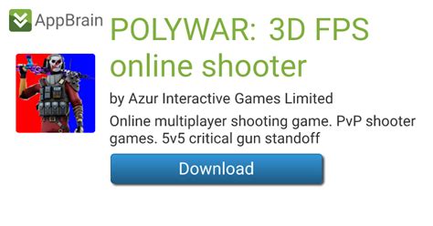 POLYWAR 3D FPS online shooter APK Download for Android 
