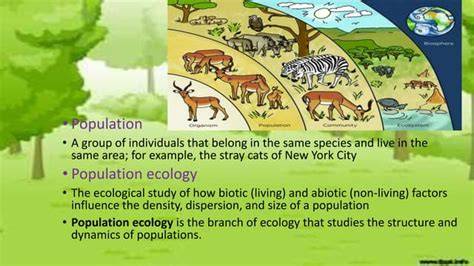 Population and Community Ecology – Environmental Science - raincitystudios.com