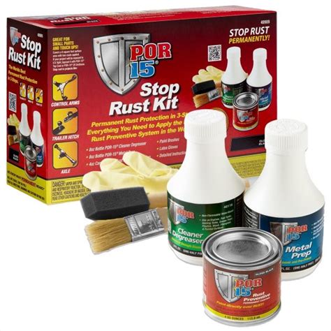 POR-15 Stop Rust Kit Kustom Paints & Industrial