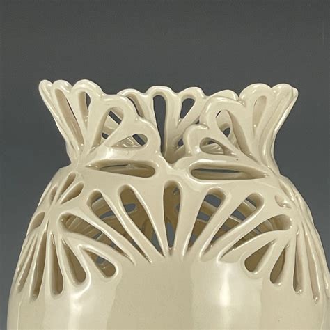 Porcelain Pierced Vase - Etsy - muktibox.com