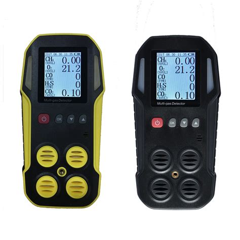 Portable Multi Gas Detector for O2 H2S CO LEL - 4-in-1 Monitor - coolestguyplanet.net