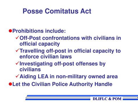Posse Comitatus Act - raincitystudios.com