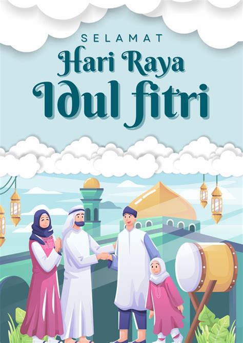 poster idul fitri simple - muktibox.com
