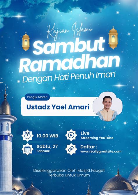 Poster kajian ramadhan - muktibox.com