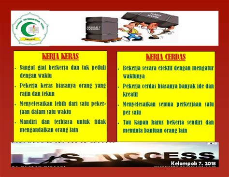 Poster Kerja Keras - muktibox.com