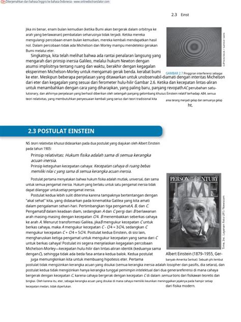 Postulat Einstein memberikan banyak dampak, misaln... - Roboguru - wintechmobiles.com