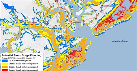 Potential Storm Surge Flooding Map - National … - wintechmobiles.com