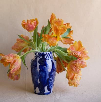 Pottery Fresh Flower Vase - Etsy - muktibox.com